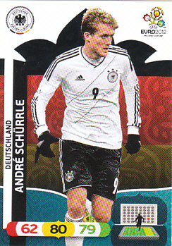 Andre Schurrle Germany Panini UEFA EURO 2012 #42
